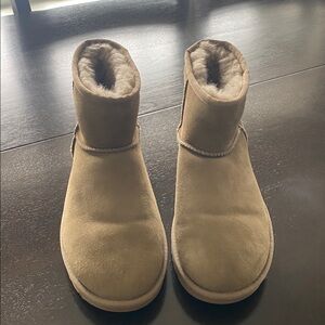 UGG Tan Classic Ultra Mini Boot